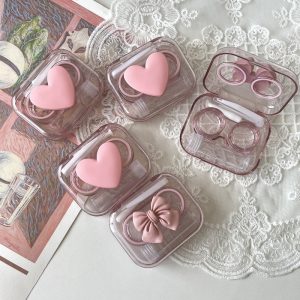 Color Contact Lens Case Butterfly Sweetheart