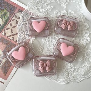 Color Contact Lens Case Butterfly Sweetheart