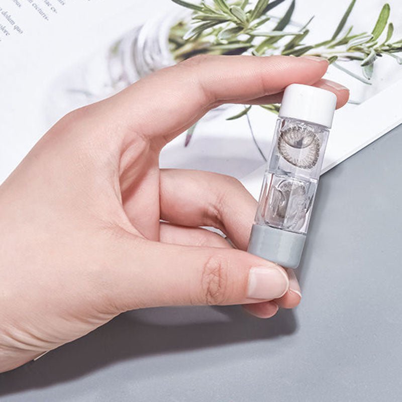 Parallel Contact Lenses Case Travel Kit